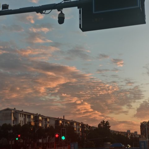 昨日晚霞